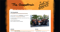 Desktop Screenshot of gospeltrain.org