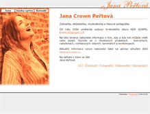 Tablet Screenshot of jana.gospeltrain.cz